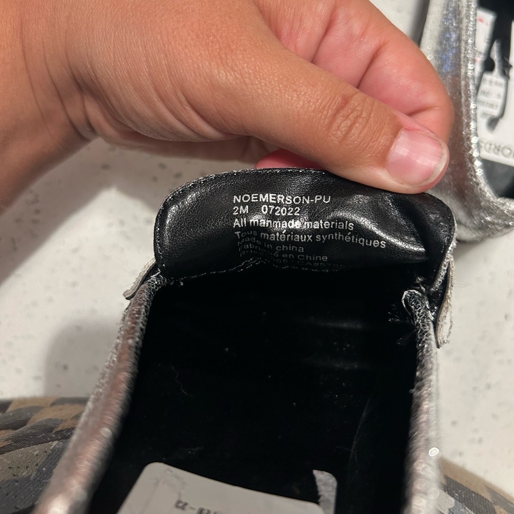 Nordstrom Silver Kids 2 Loafer - Picture 3 of 8
